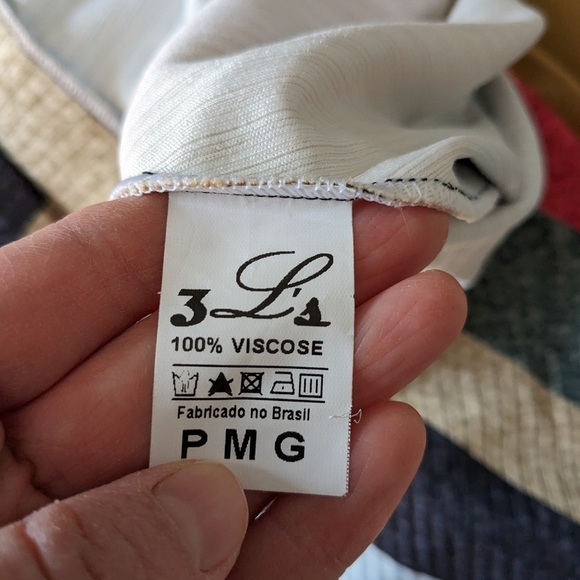 Zig Zag Skirt | Flowy | Midi | Blue, Orange, Red, Green, Beige | Size 6 or 8 - Picture 7 of 7